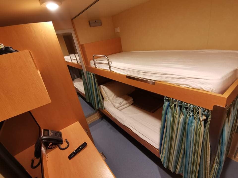 cruise ship employee rooms